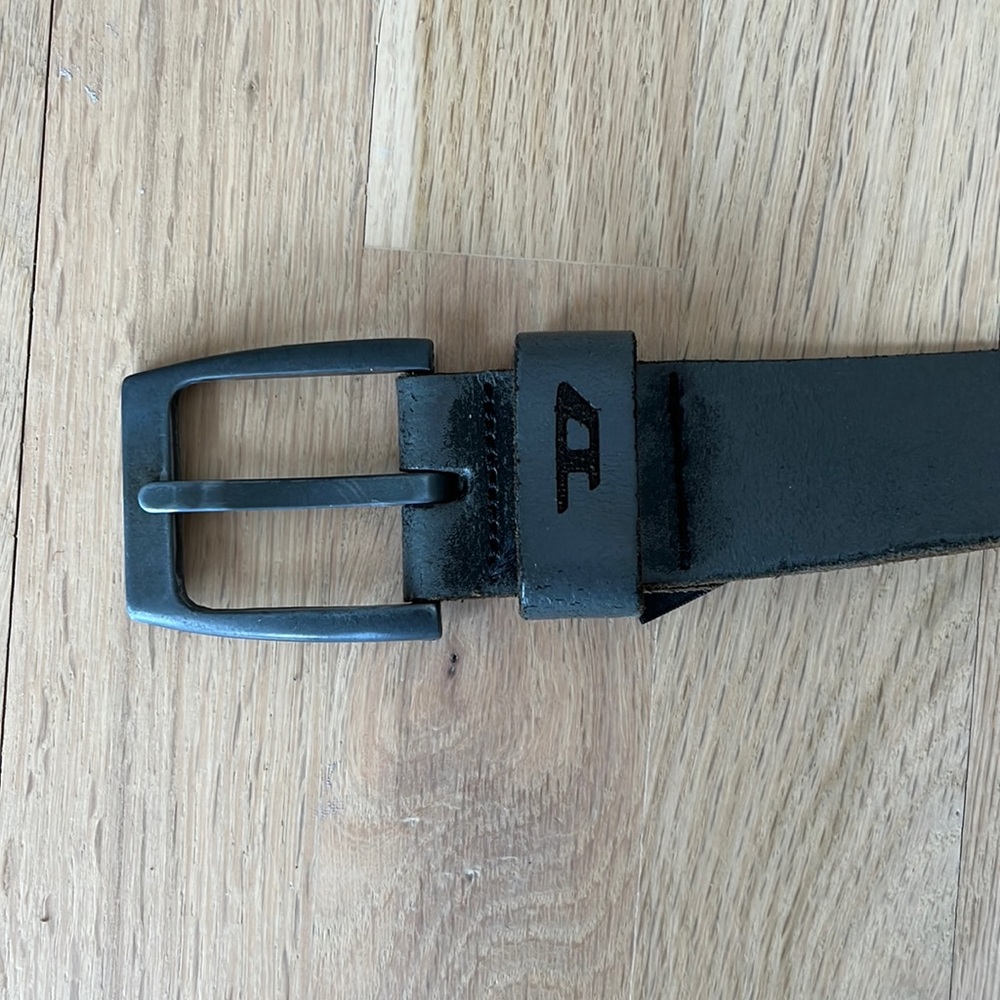 Diesel Grey Distressed Men’s Belt